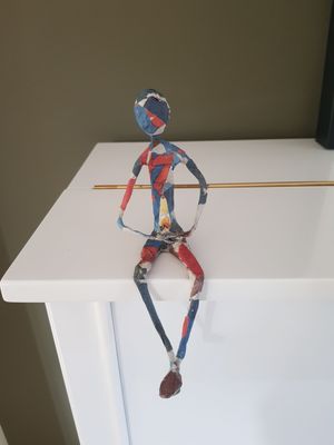 Troostmannetje klein formaat, met lichtje