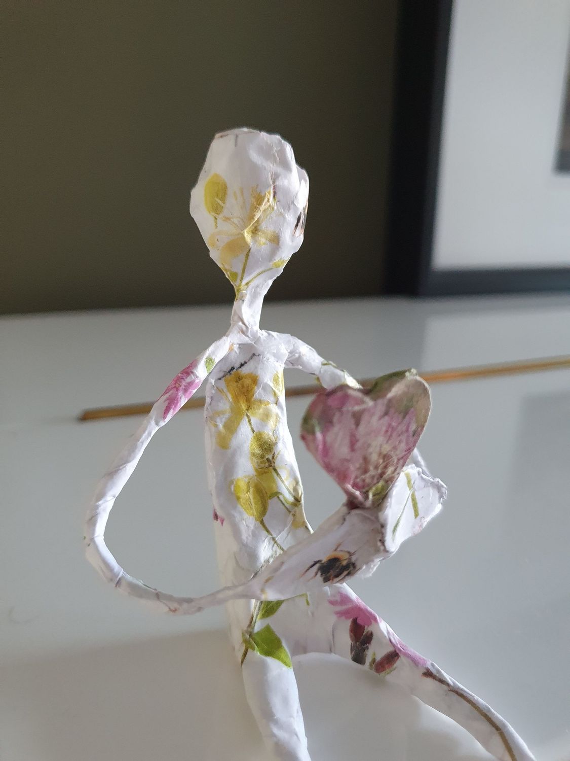 Troostmannetje klein formaat, met hartje