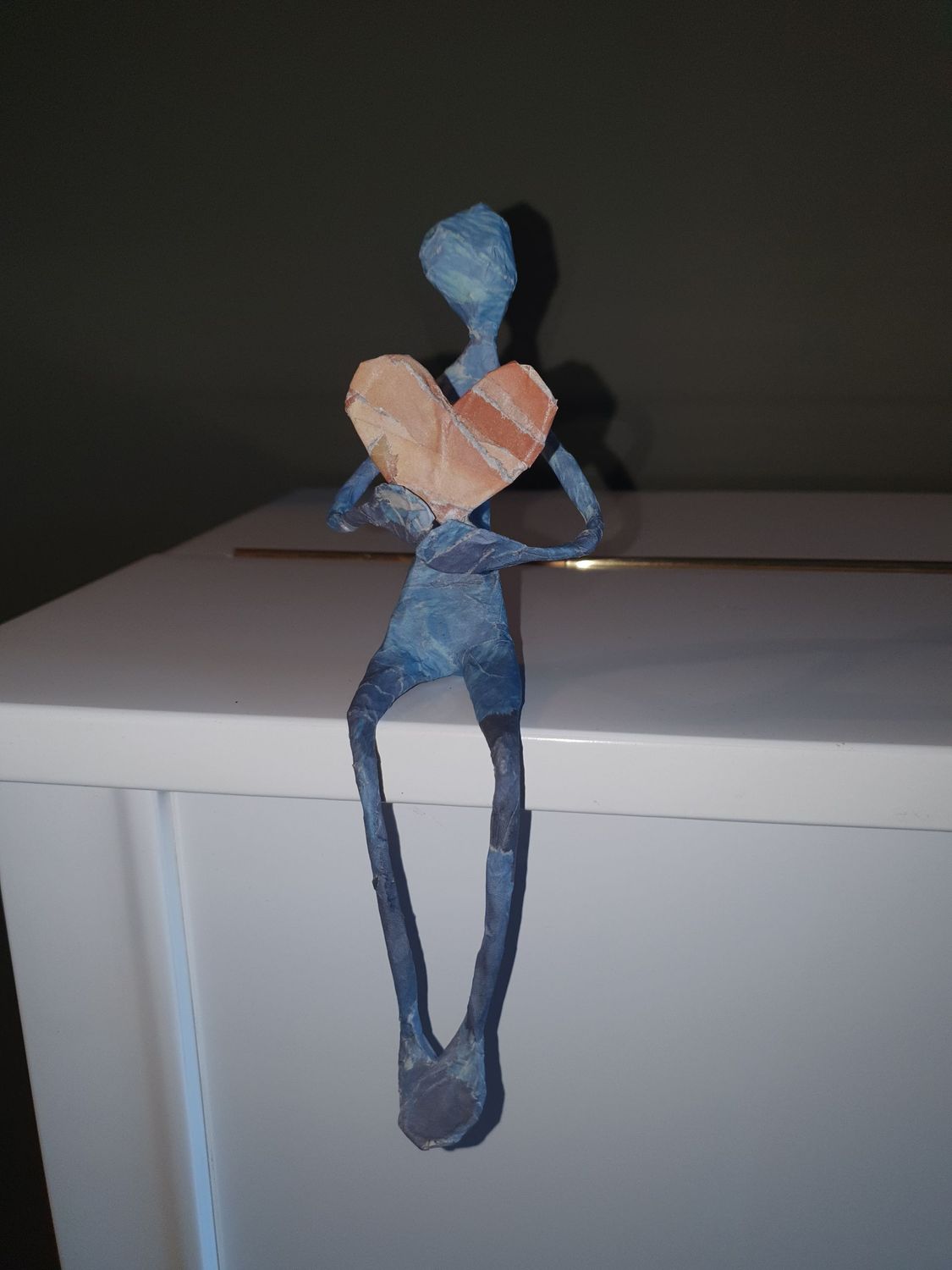 Troostmannetje klein formaat, met hartje Troostmannetje klein formaat, met hartje