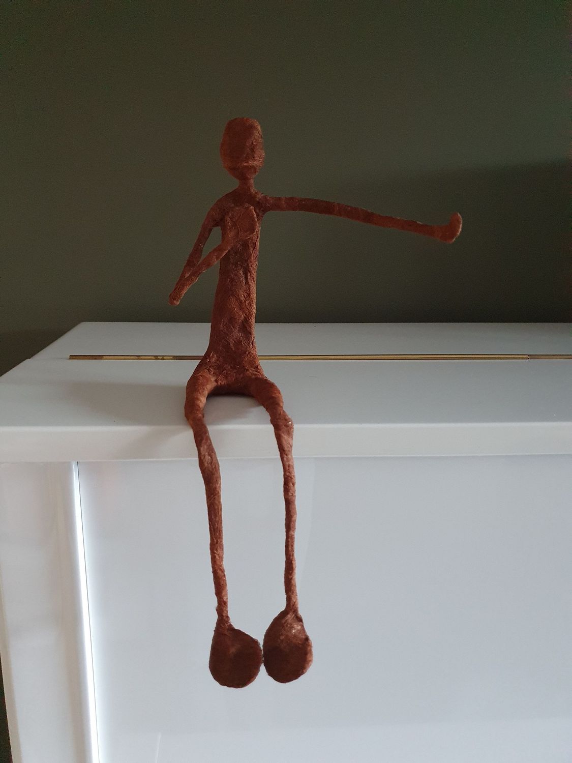 Troostmannetje middelgroot bark cloth Troostmannetje middelgroot bark cloth