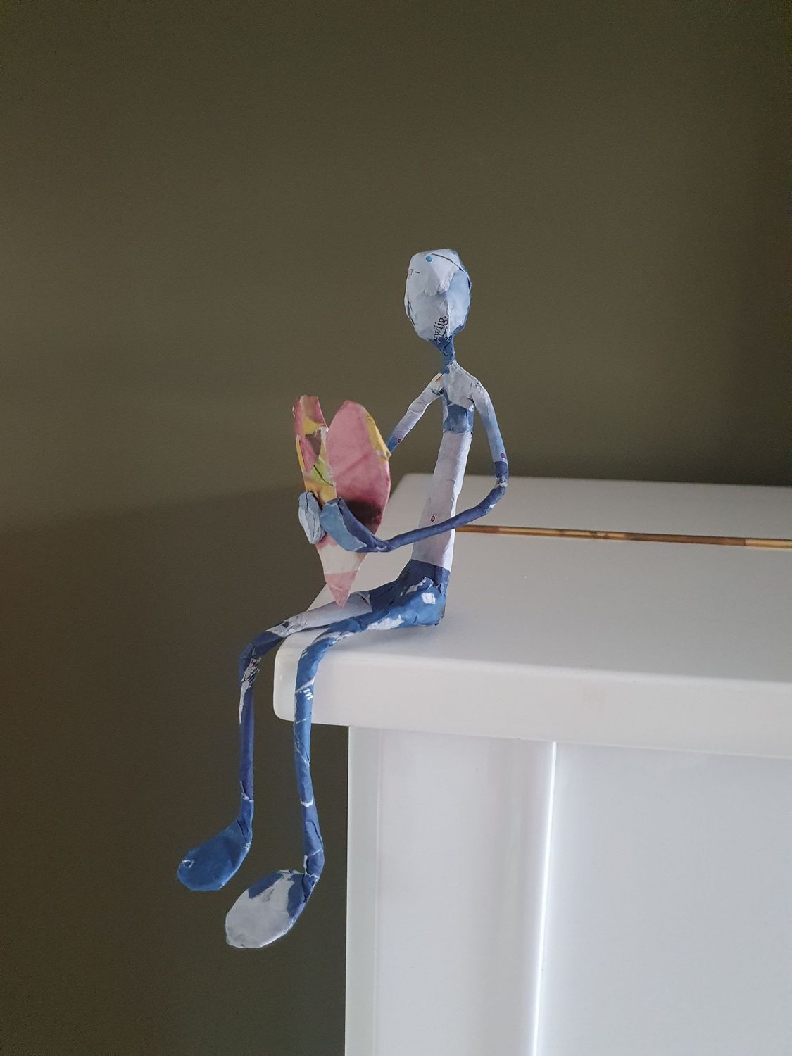 Troostmannetje klein formaat met hartje