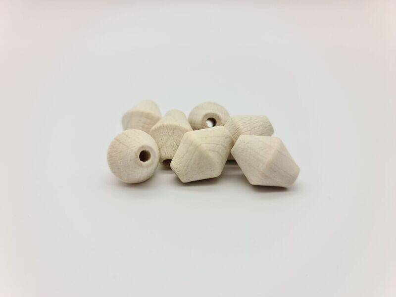 Buchen Perle Doppelkegel 19 mm