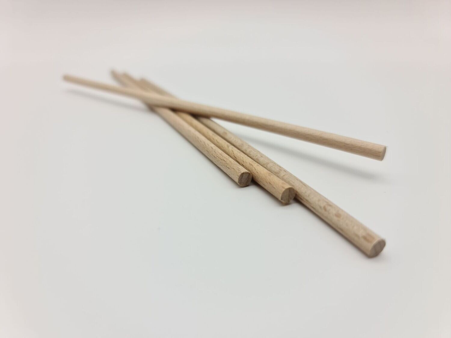 Buche Rundstab 7 mm unbehandelt