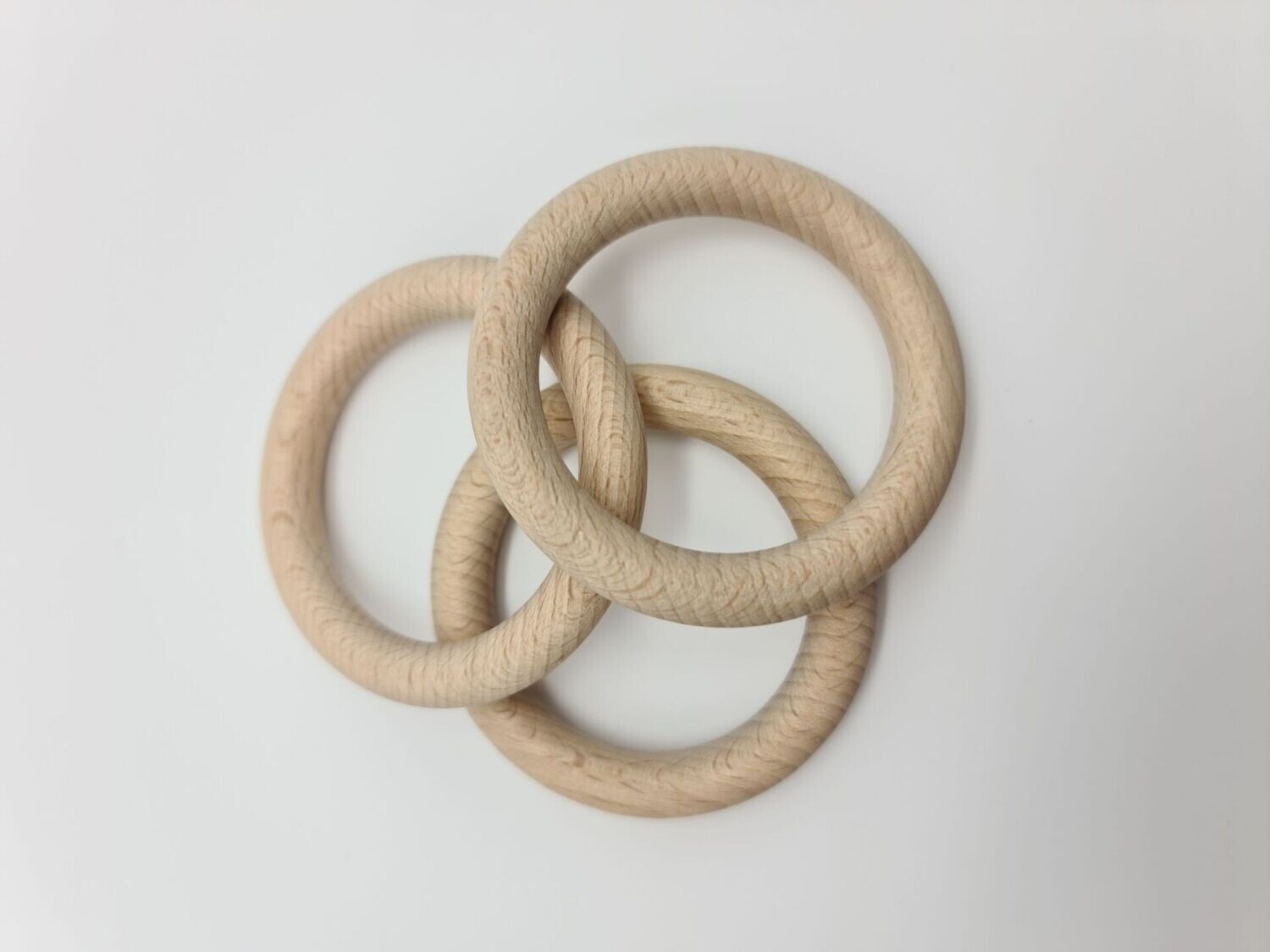 Buche Holzring 70 mm unbehandelt