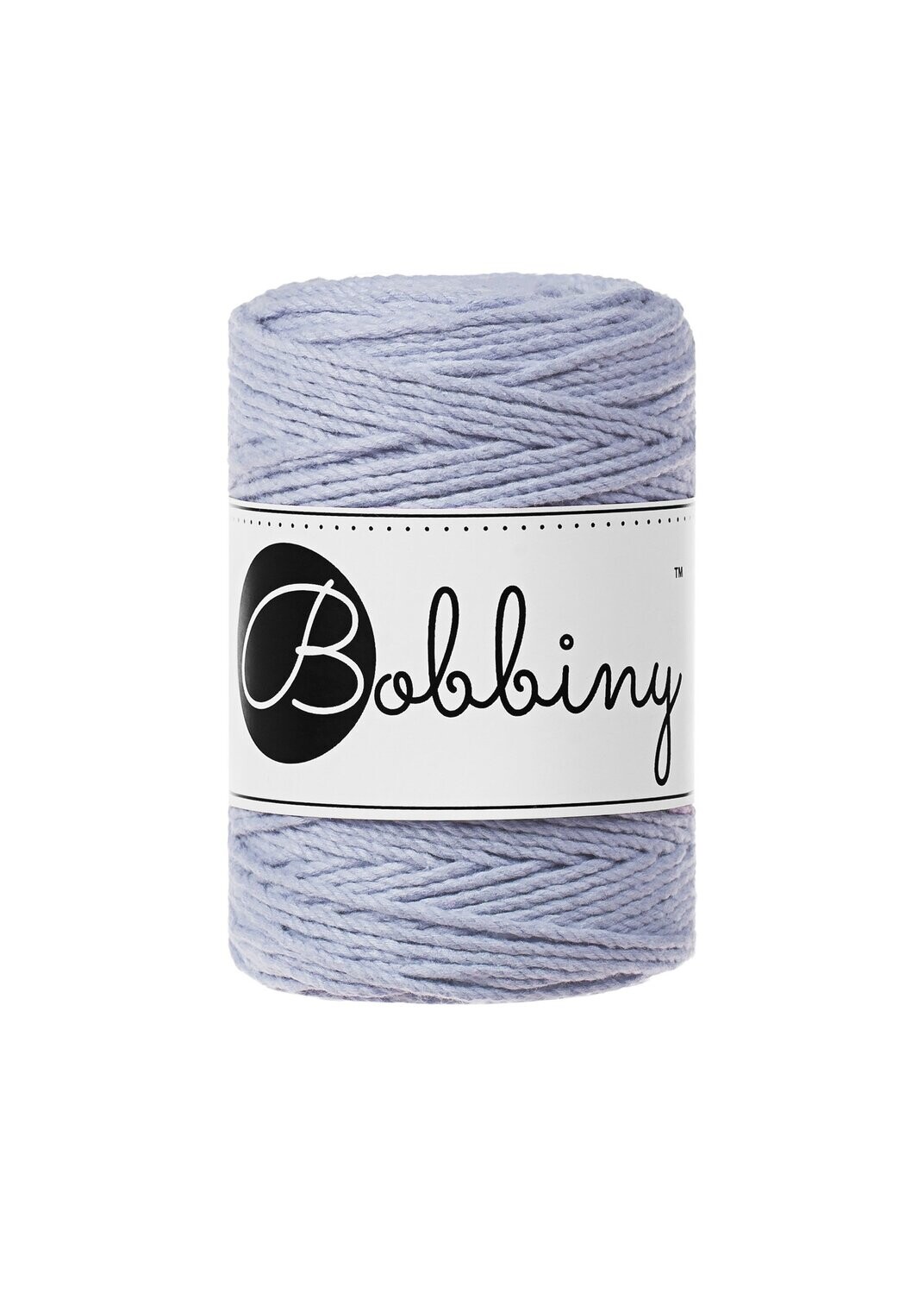 Bobbiny Makramee Garn 1,5 mm x 100m gezwirnt 3PLY, Farbe: Iris