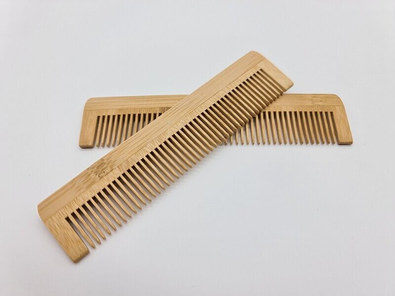 Bambuskamm flach