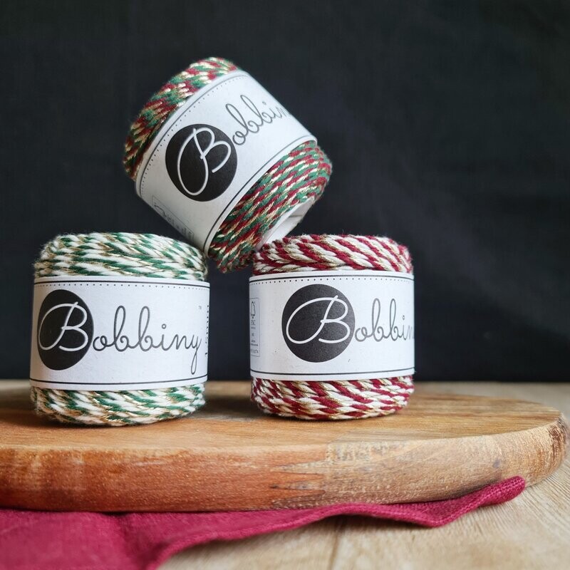 Bobbiny Makramee Garn 3ply 1,5mm 35m