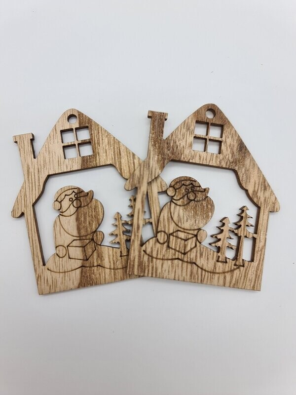 Häuschen aus Holz Weihnachten