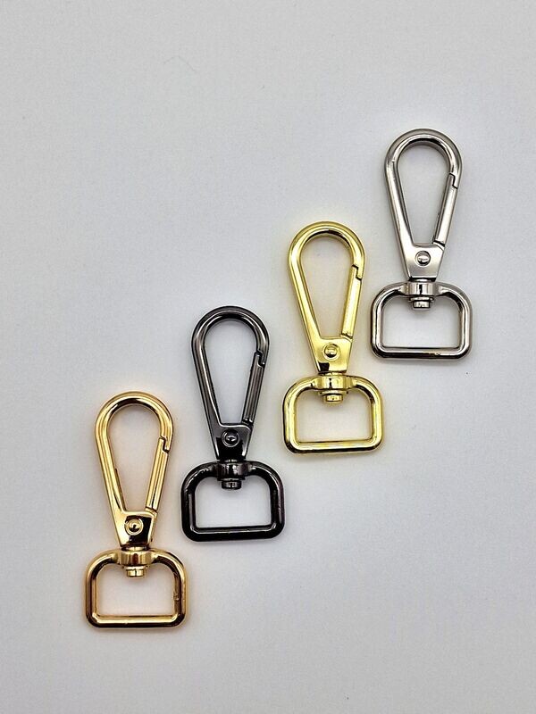 Karabiner 13 mm mit eckigem Augen