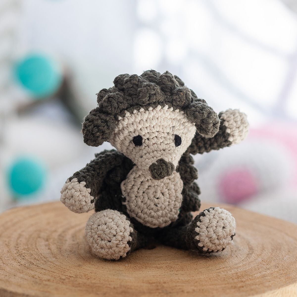 Hoooked DIY Häkelset Egel Hazel Eco Barbante