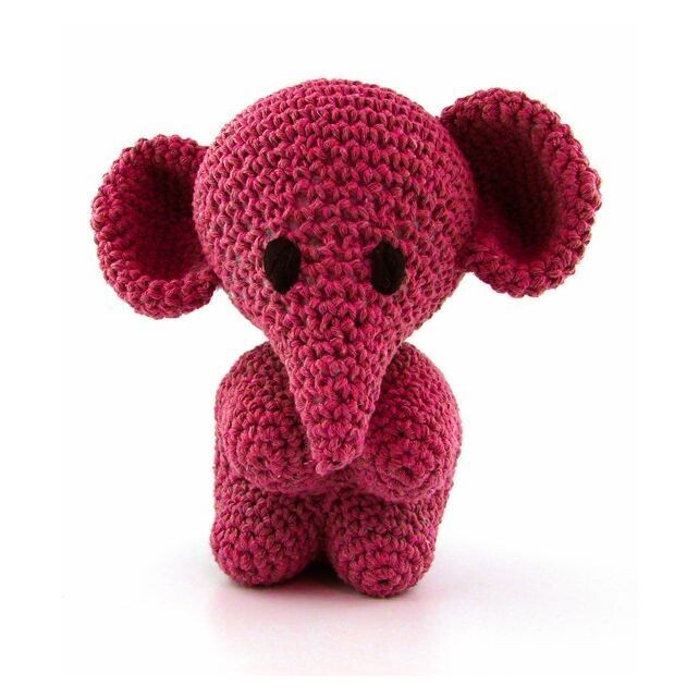 Hoooked DIY Häkelset Elefant Eco Barbante Punch