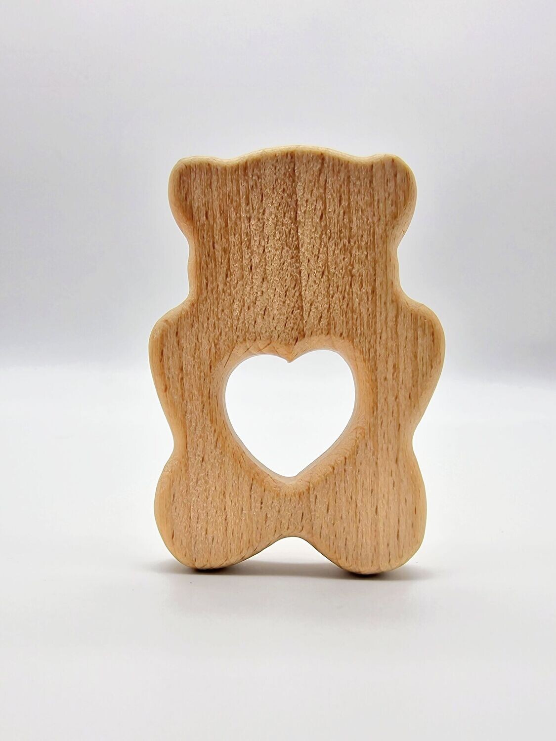 Bär Greifring Holzring Beißring Kinder Baby