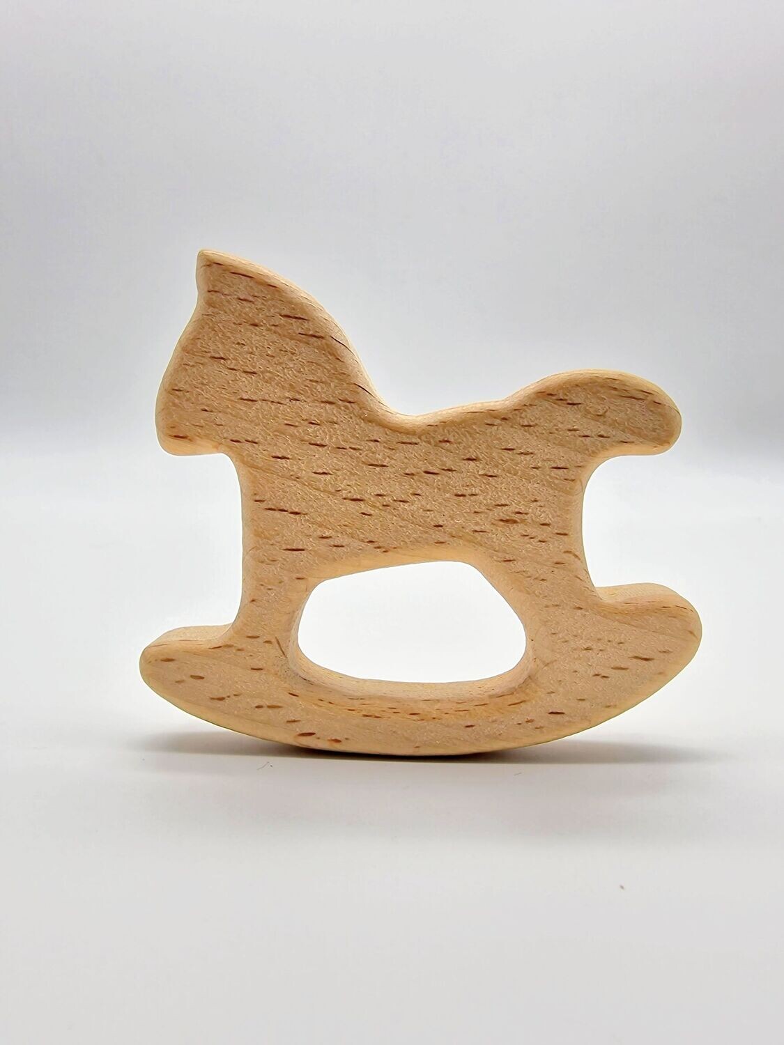 Pferd Greifring Holzring Beißring Kinder Baby