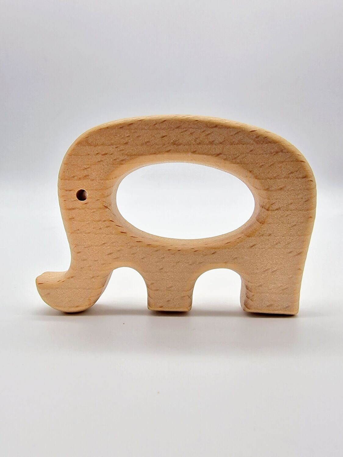 Elefant Greifring Holzring Beißring Kinder Baby