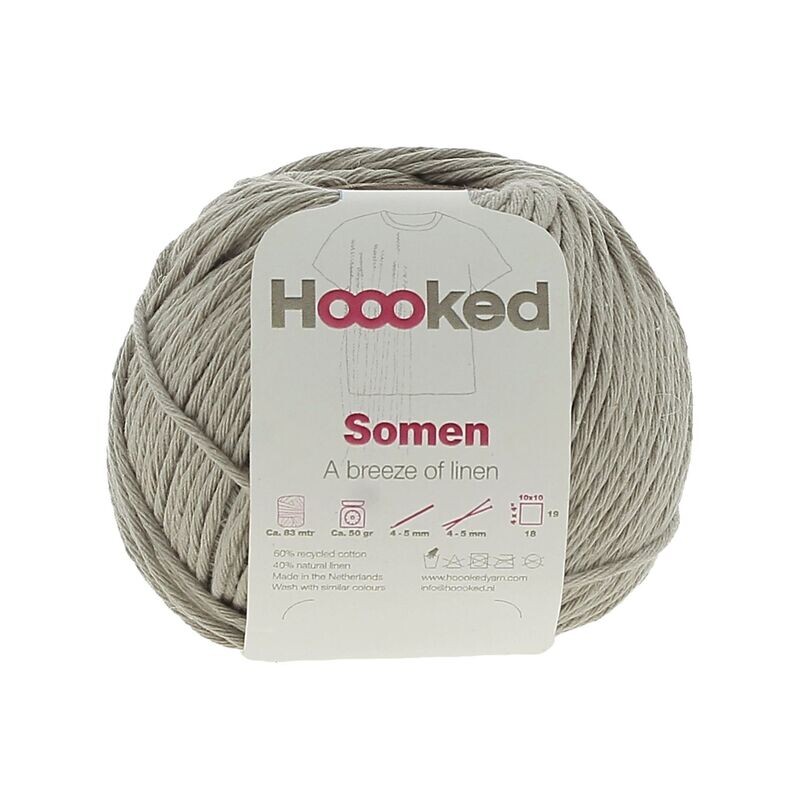 Hoooked Somen – Baumwoll-Leinen-Garn 50g
