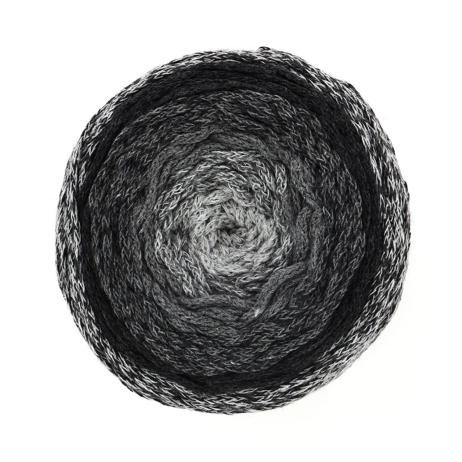 Hoooked Wavy Blends – 100g, Farbe: Anthracite Stone