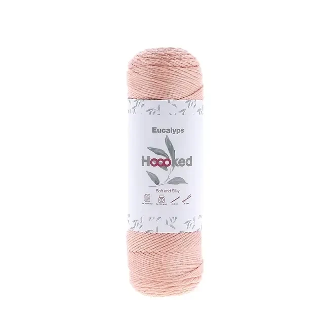 Hoooked Eucalyptus Garn – 100 g, Farbe: Dalia
