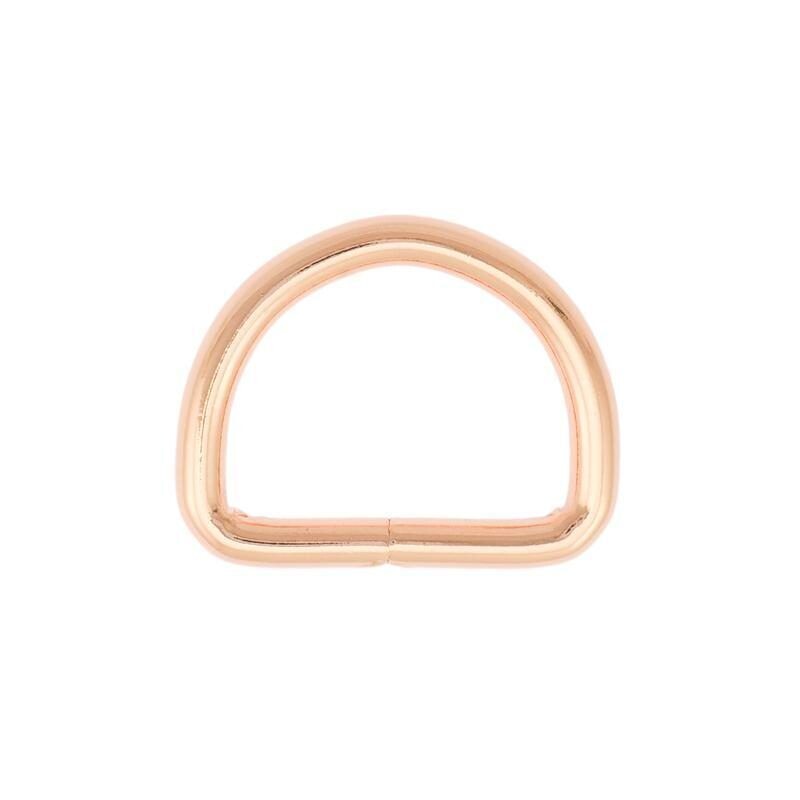 D-Ring Rosegold 26 x 4mm D-Ring Rosegold 26 x 4mm