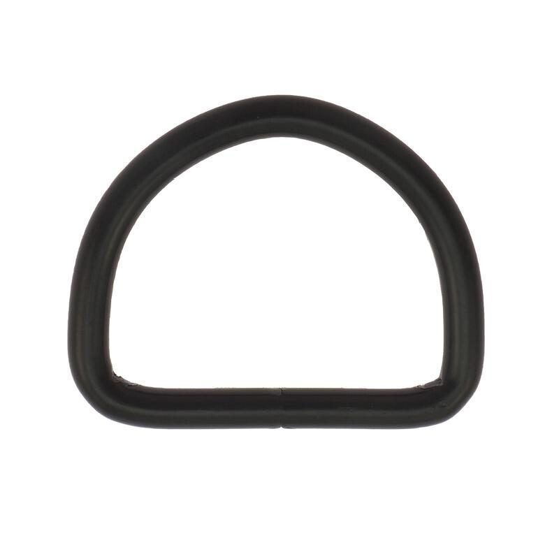 D-Ring Schwarz 40 x 5mm