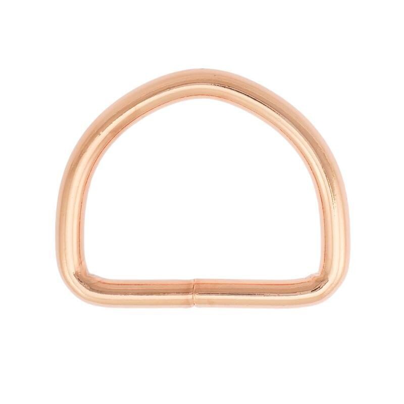 D-Ring Rosegold 40 x 5mm D-Ring Rosegold 40 x 5mm