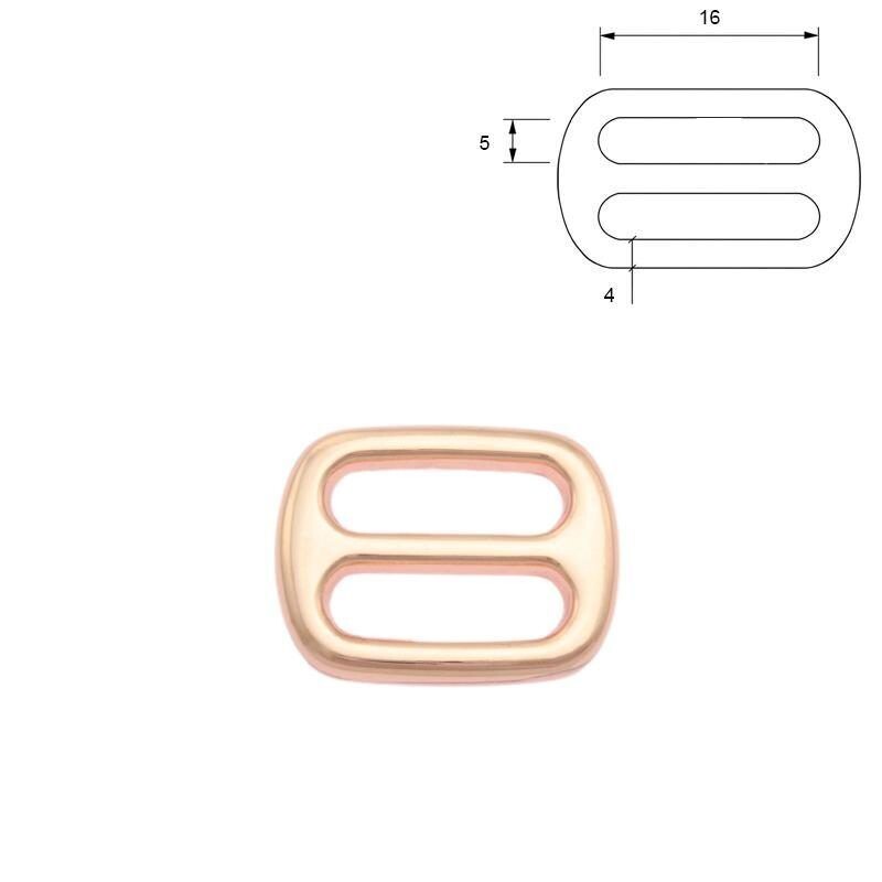 Schlaufe Rosegold 16 x 4mm