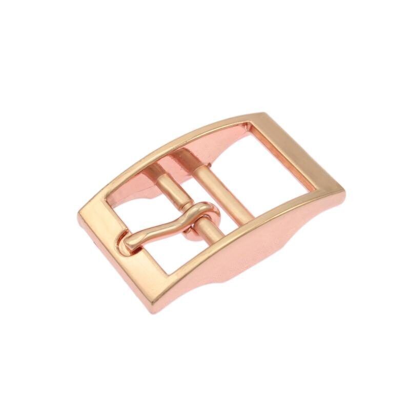 Doppelstegschnalle Rosegold 20mm