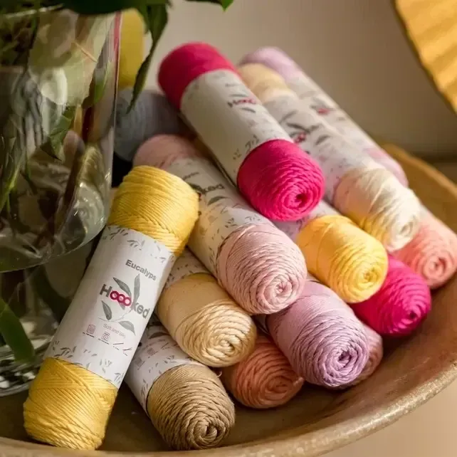 Hoooked Eucalyptus Garn – 100 g