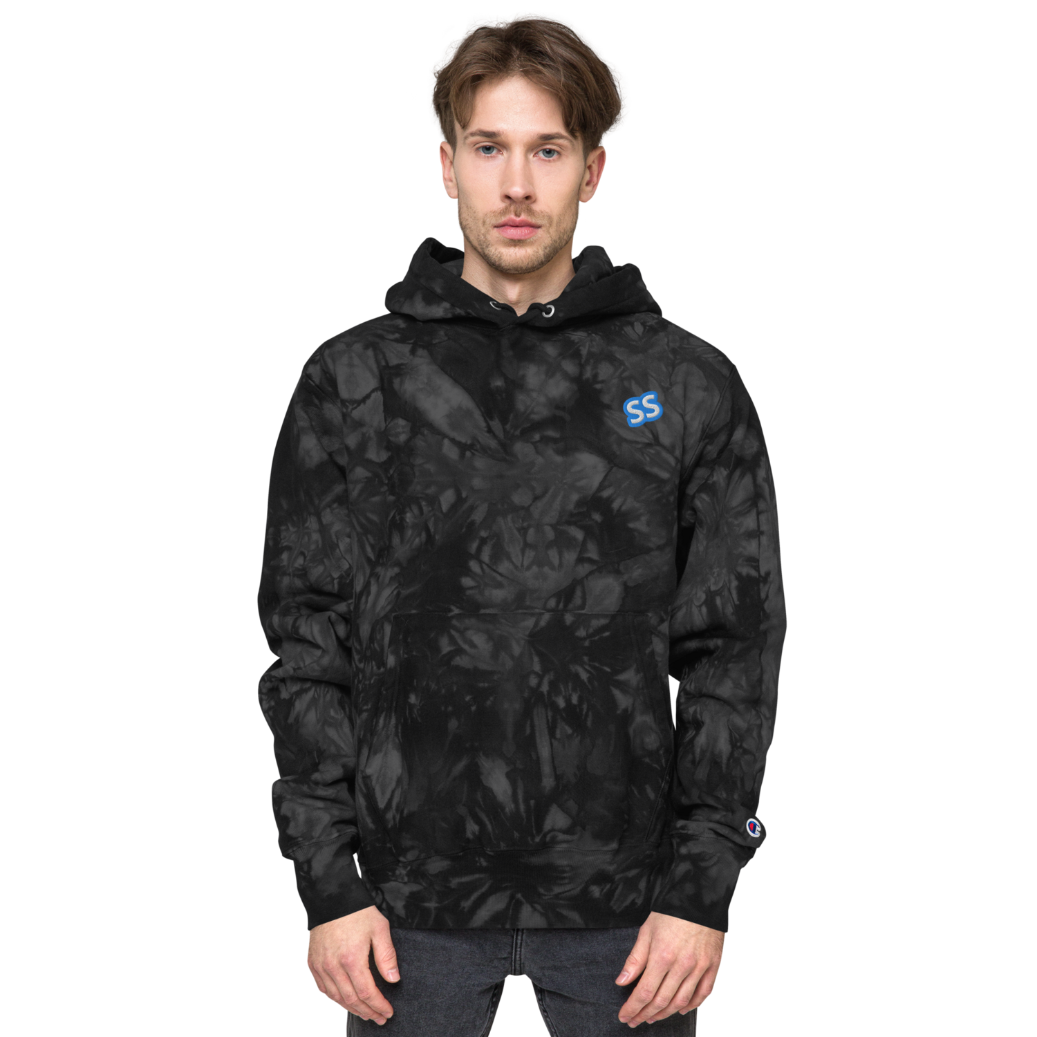 SS Fashion Champion tie-dye hoodie
