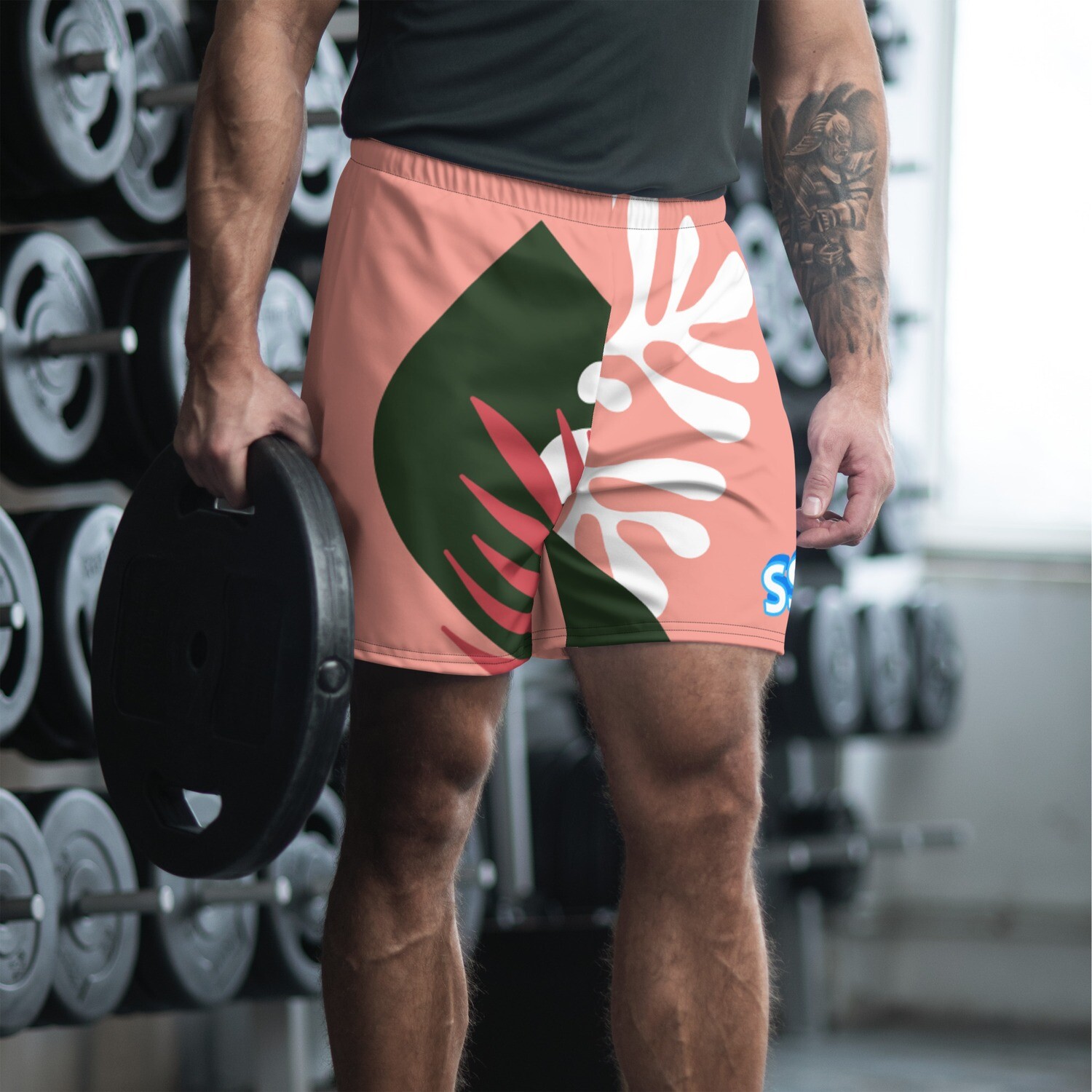  SS Fashion Men&#39;s Athletic Long Shorts