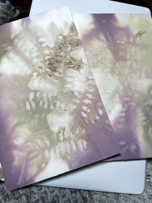EcoPrint Journals -- Purple Tones