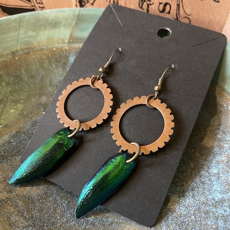 Steampunk Style Earrings
