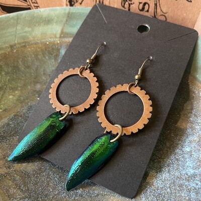 Steampunk Style Earrings