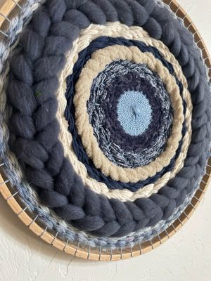 Denim Dreams Mandala Weaving