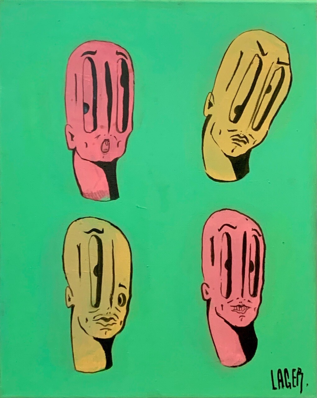 Foreheads - Green