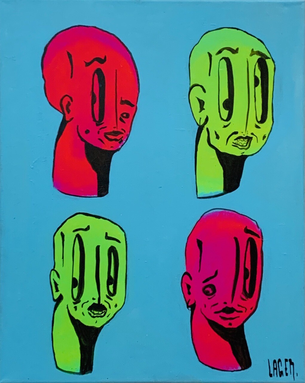 Foreheads - Blue