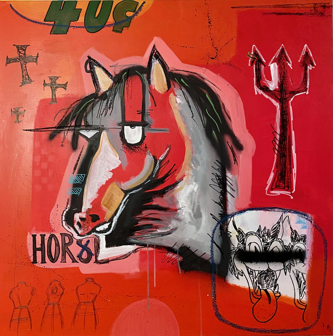 The Wild Grey Horse