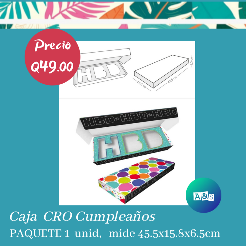 Caja CRO Cumpleaños