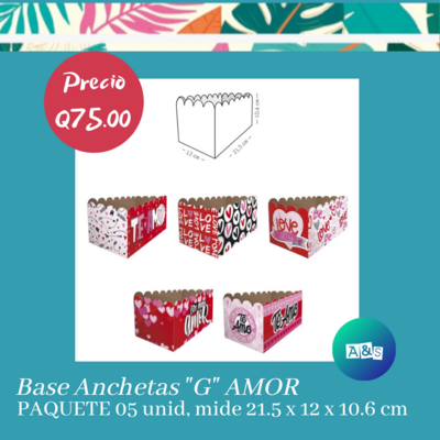 Base Anchetas &quot;G&quot; AMOR