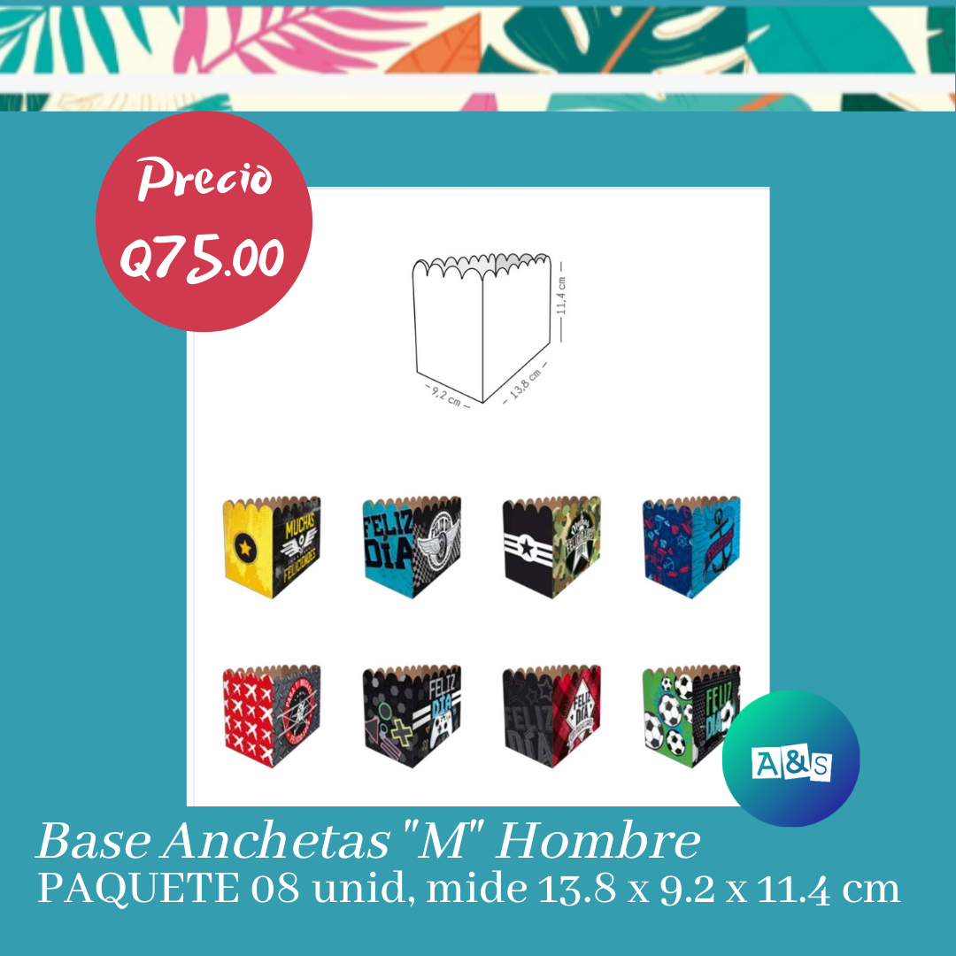 Base Anchetas &quot;M&quot; Hombre