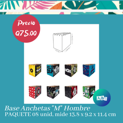 Base Anchetas &quot;M&quot; Hombre