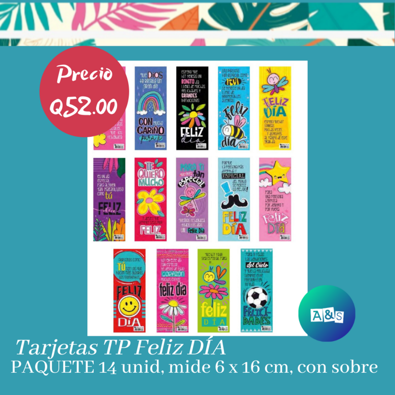 Tarjetas TP Feliz Día