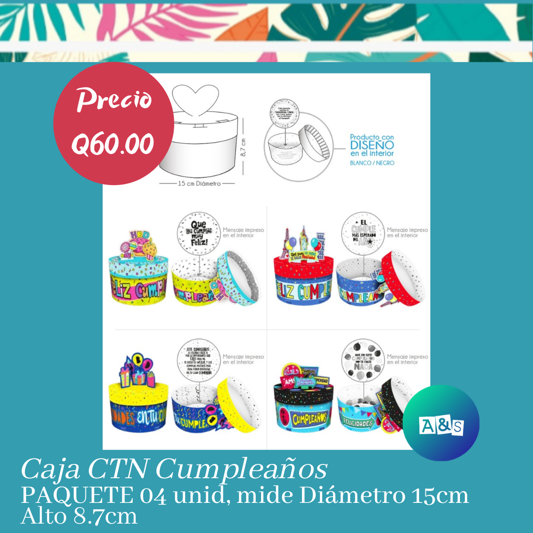 Caja CTN Cumpleaños