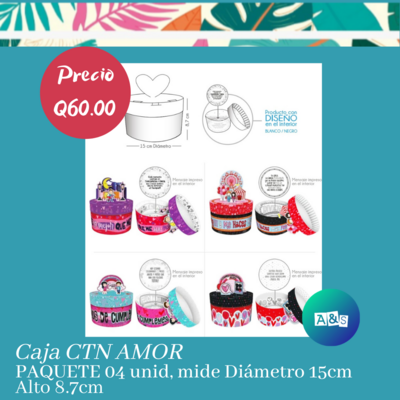 Caja CTN  Amor