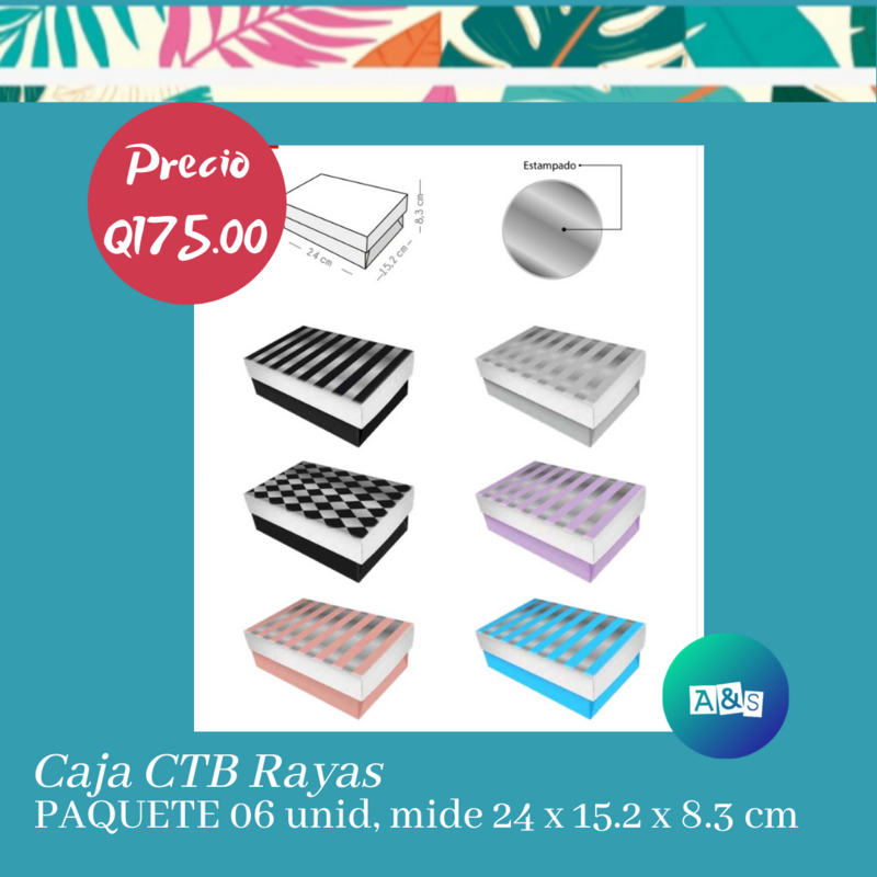 Caja CTB Rayas