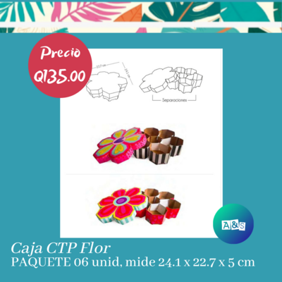 Caja CTP Flor