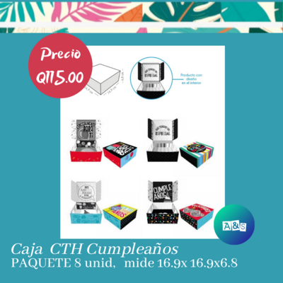 Caja CTH Cumpleaños