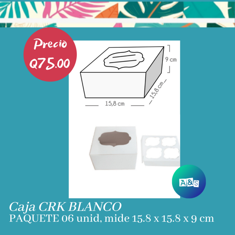 Caja CRK  Blanco
