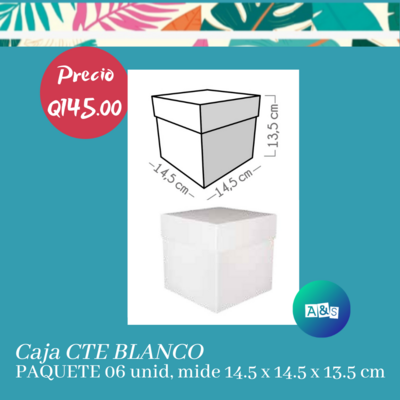 Caja CTE Blanco