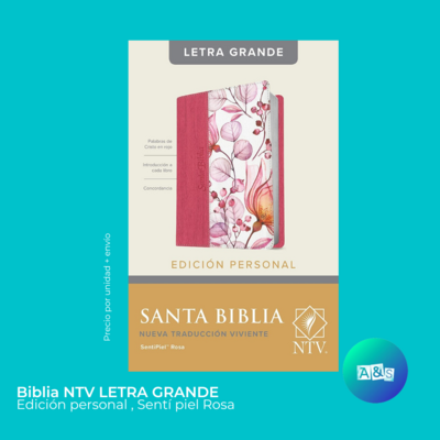 BIBLIA NTV CON LETRA GRANDE