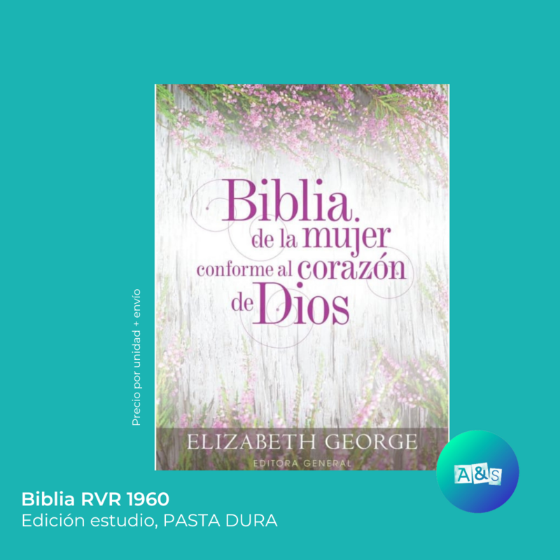 BIBLIA RVR 1960 BIBLIA DE LA MUJER CONFORME AL CORAZON DE DIOS
